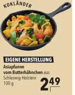 CITTI Markt KOKLÄNDER Asiapfanne vom Butterhähnchen Angebot
