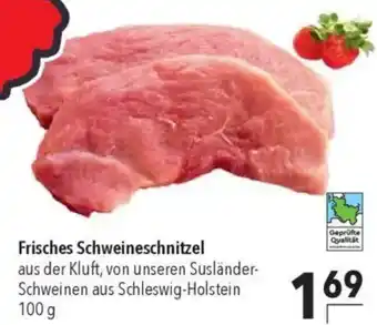 CITTI Markt Frisches Schweineschnitzel Angebot