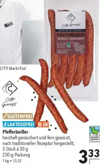 CITTI Markt Pfefferbeißer Angebot