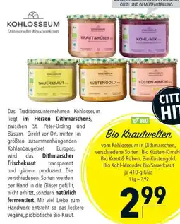 CITTI Markt KOHLOSSEUM Bio Krautwelten Angebot