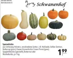 CITTI Markt Schwanenhof Speisekürbis Angebot