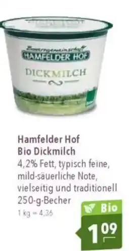 CITTI Markt Hamfelder Hof Bio Dickmilch Angebot