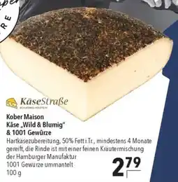 CITTI Markt Kober Maison Käse „Wild & Blumig" & 1001 Gewürze Angebot