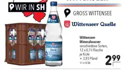 CITTI Markt Wittenseer Quelle Mineralwasser Angebot