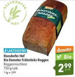CITTI Markt Reesdorfer Hof Bio Demeter Frühstücks-Roggen Angebot