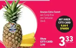 CITTI Markt Ananas Extra Sweet Angebot