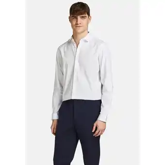 Netto Marken-Discount Jack & Jones Hemd CARDIFF Slimfit Langarmhemd aus Baumwolle Angebot