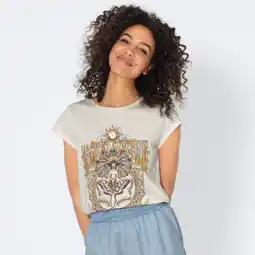 NKD Damen-T-Shirt mit Frontaufdruck Angebot