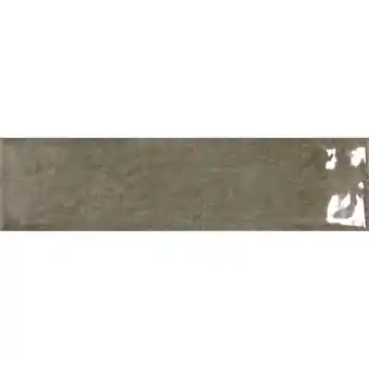 toom Baumarkt Wandfliese 'Brunei' grau glänzend 6,5 x 25 cm Angebot