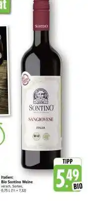 Edeka Bio Sontino Weine Angebot
