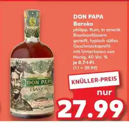 Kaufland Don Papa Baroko Angebot