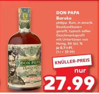 Kaufland Don Papa Baroko Angebot