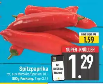 Edeka Spitzpaprika Angebot