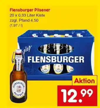 Netto Marken-Discount FLENSBURGER PILSENER Angebot