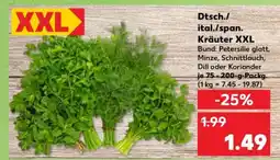 Kaufland Dtsch./ital./span. Kräuter XXL Angebot