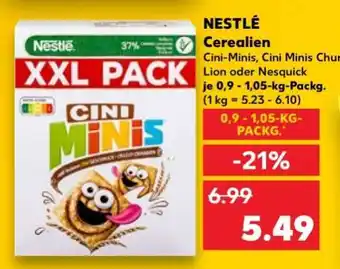 Kaufland Nestlé Cerealien Angebot