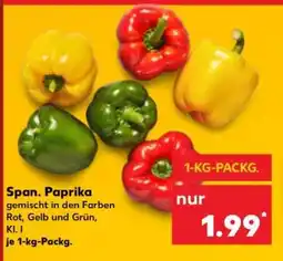 Kaufland Span. Paprika Angebot