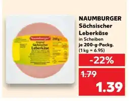 Kaufland NAUMBURGER Sächsischer Leberkäse Angebot