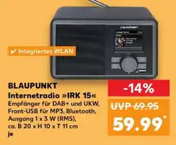 Kaufland BLAUPUNKT Internetradio IRK 15 Angebot
