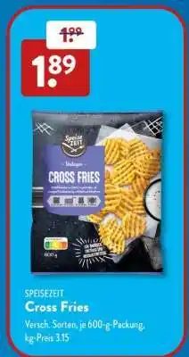 Aldi Süd Cross Fries Angebot