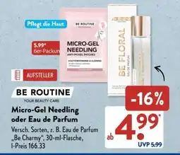 Aldi Süd Micro-Gel Needling oder Eau de Parfum Angebot