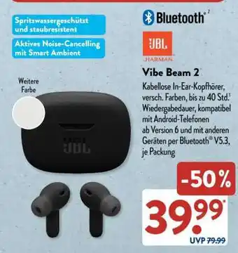 Aldi Süd JBL Vibe Beam 2 Angebot