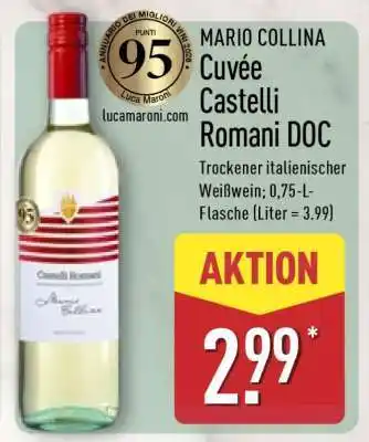 Aldi Nord MARIO COLLINA Cuvée Castelli Romani DOC Angebot