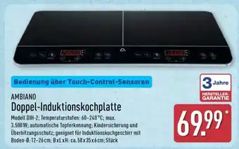 Aldi Nord Doppel-Induktionskochplatte Angebot