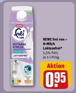 REWE REWE frei von – H-Milch Laktosefrei Angebot