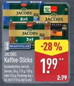 Aldi Nord JACOBS Kaffee-Sticks Angebot