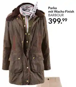 Peek & Cloppenburg Hamburg BARBOUR Parka mit Wachs-Finish Angebot