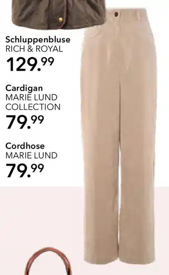 Peek & Cloppenburg Hamburg Cordhose MARIE LUND Angebot