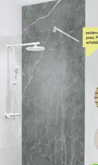 BayWa Schulte Bad Duschrückwand DecoDesign Softtouch Angebot