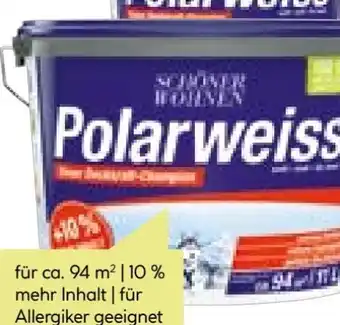 BayWa Schöner Wohnen Innenfarbe Polarweiss Angebot