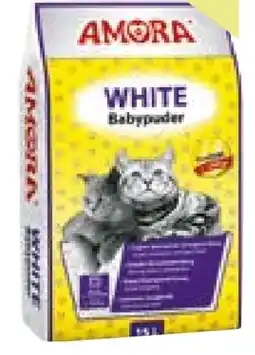 BayWa Amora Katzenstreu White Babypuder Angebot