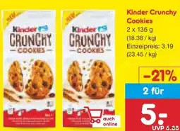 Netto Marken-Discount Ferrero Kinder Crunchy Cookies Angebot
