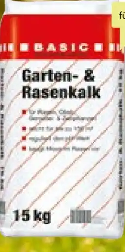 BayWa Basic Garten- & Rasenkalk Angebot