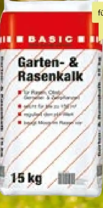 BayWa Basic Garten- & Rasenkalk Angebot