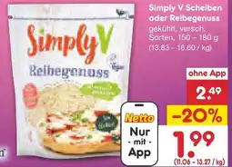 Netto Marken-Discount Simply V Veganer Reibegenuss Angebot