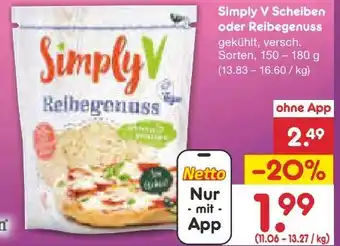 Netto Marken-Discount Simply V Veganer Reibegenuss Angebot