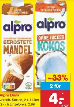 Netto Marken-Discount Alpro Mandeldrink Angebot