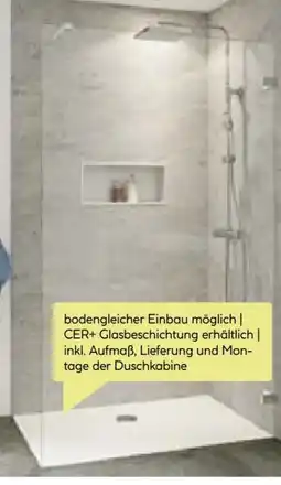 BayWa Breuer Panorama-Duschwand Angebot
