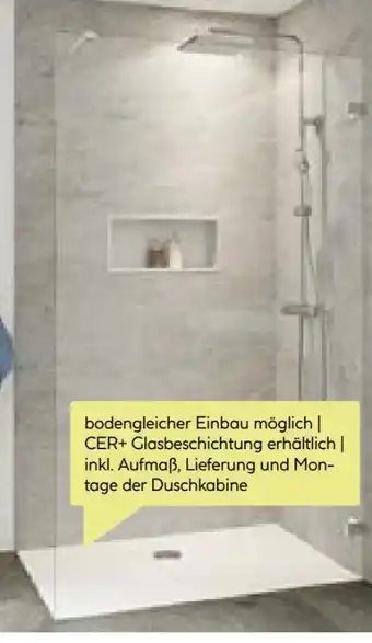 BayWa Breuer Panorama-Duschwand Angebot