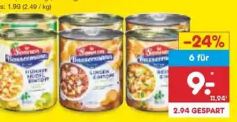 Netto Marken-Discount Sonnen-Bassermann Eintopf Angebot