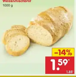 Netto Marken-Discount Netto Backstube Weizenmischbrot Angebot