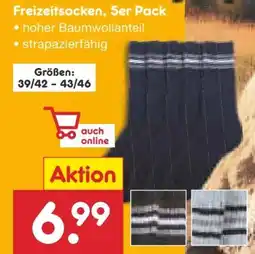 Netto Marken-Discount Spirit of Colours Herren-Freizeitsocken 5er-Pack Angebot