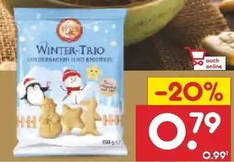 Netto Marken-Discount Santa Claus in Town Winter Trio Cracker Angebot
