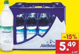 Netto Marken-Discount Adelholzener Mineralwasser Angebot