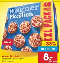Netto Marken-Discount Original Wagner Piccolinis Salami XXL Angebot