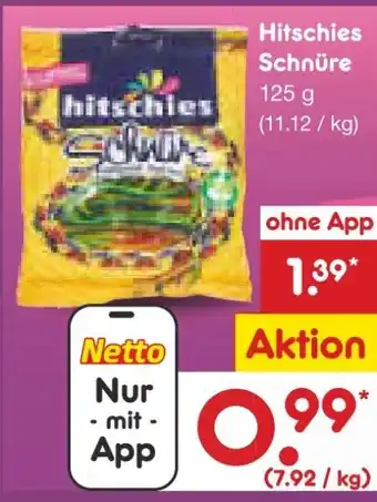 Netto Marken-Discount Hitschler Hitschies Schnüre Angebot